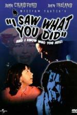 Watch I Saw What You Did 0123movies