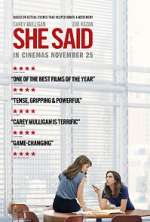 Watch She Said 0123movies