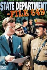 Watch State Department File 649 0123movies