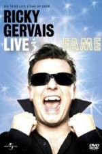 Watch Ricky Gervais Live 3 Fame 0123movies