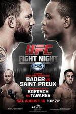 Watch UFC Fight Night 47: Bader Vs. Preux 0123movies