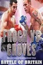 Watch Carl Froch vs George Groves 0123movies