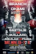 Watch World Series of Fighting 15: Branch vs. Okami 0123movies