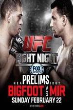 Watch UFC Fight Night 61 Bigfoot vs Mir Prelims 0123movies
