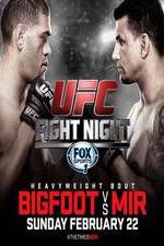 Watch UFC Fight Night 61 Bigfoot vs Mir 0123movies