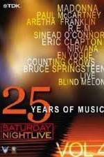 Watch Saturday Night Live 25 Years of Music Vol 4 0123movies