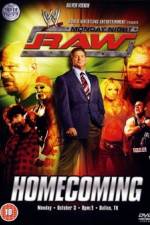 Watch WWE Raw Homecoming 0123movies
