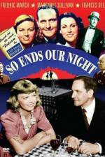 Watch So Ends Our Night 0123movies