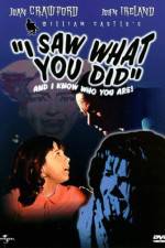 Watch I Saw What You Did 0123movies