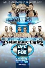 Watch UFC On Fox Henderson vs Diaz Preliminary Fights 0123movies