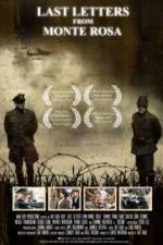 Watch Last Letters from Monte Rosa 0123movies