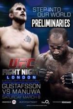 Watch UFC Fight Night 38: Gustafsson vs. Manuwa Preliminaries 0123movies