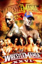 Watch WrestleMania XXVI 0123movies