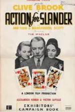 Watch Action for Slander 0123movies