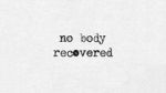 Watch No Body Recovered (TV Special 2021) 0123movies