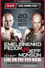 Watch M-1 Global Fedor vs Monson 0123movies